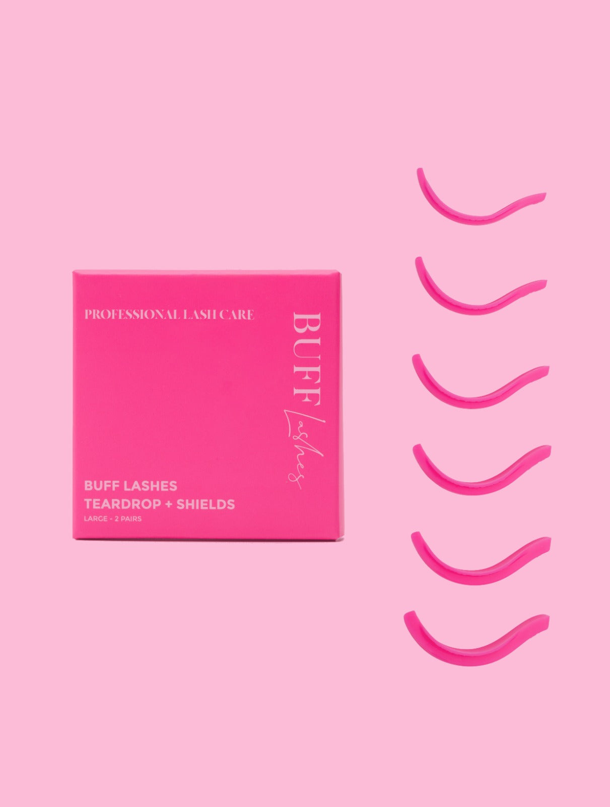 Buff Lashes - Teardrop+ Lash Lift Shields