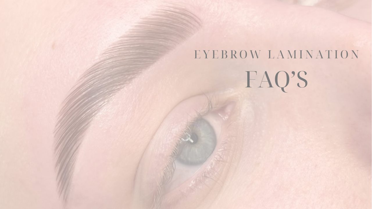 Brow Lamination FAQ's