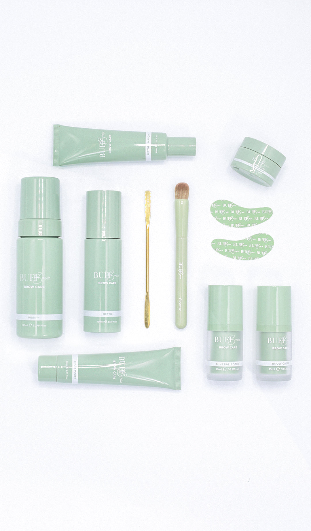Coffret de soins pour les sourcils