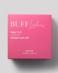 Buff Lashes - Korean Lash Lift Patch Test - Skin Safe - 1 & 2 Steps