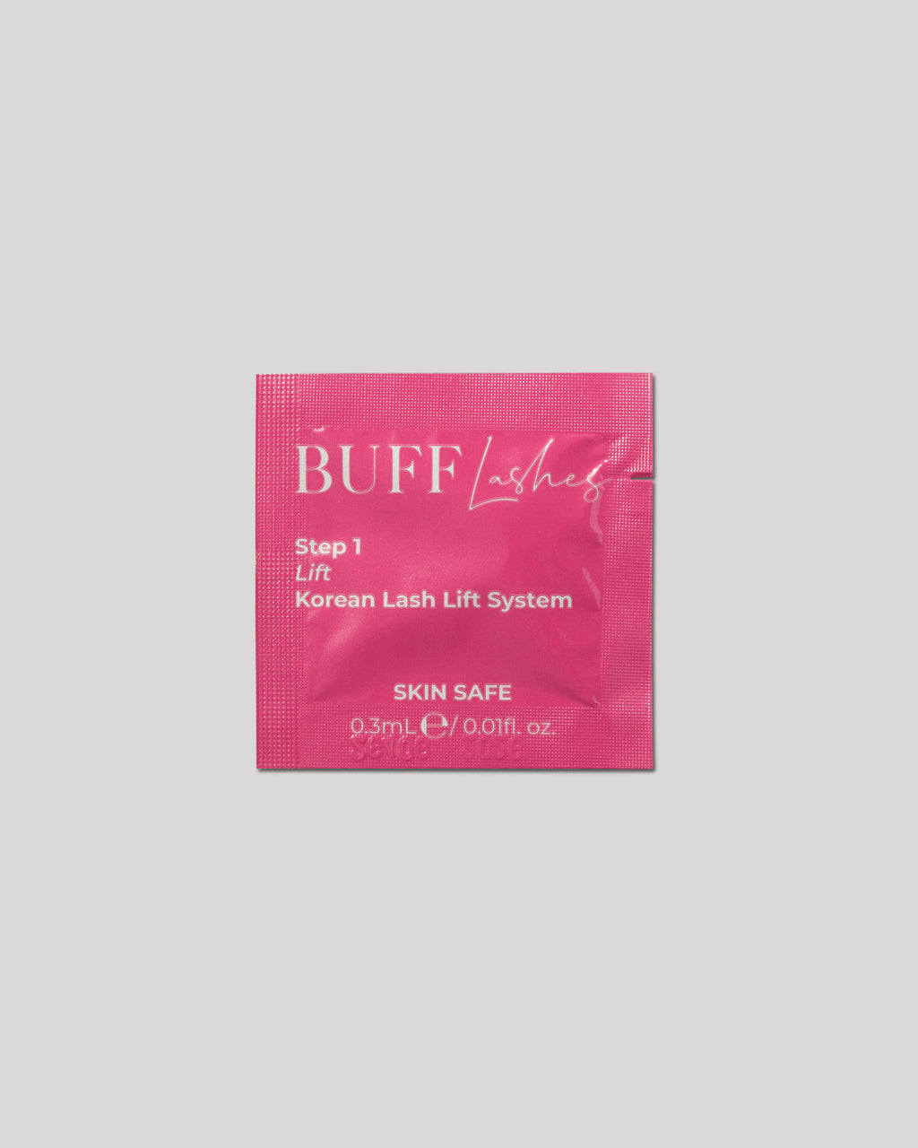 Buff Lashes - Korean Lash Lift Patch Test - Skin Safe - 1 & 2 Steps