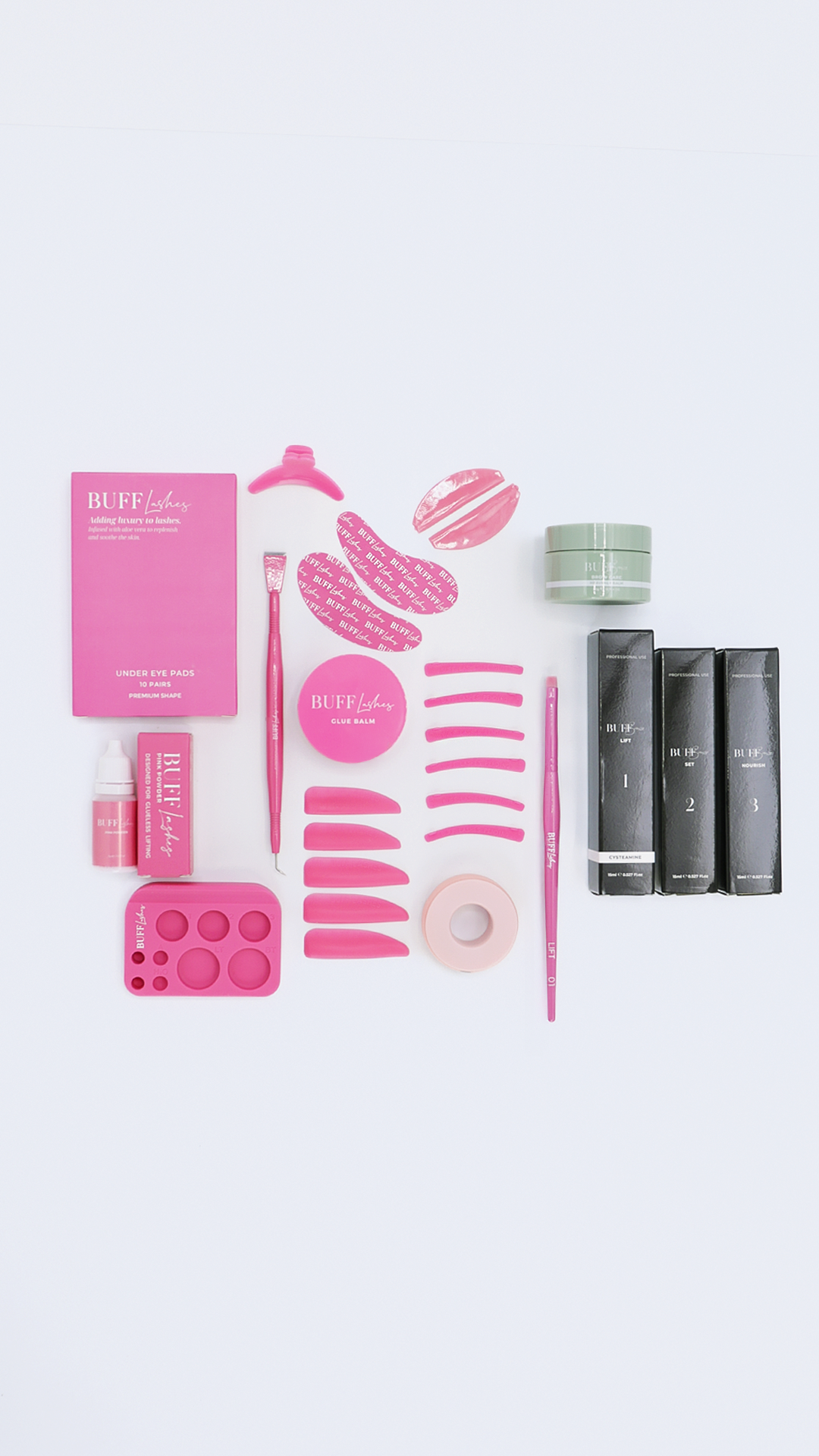 Buff Lashes - Full Korean Cysteamine Bundle