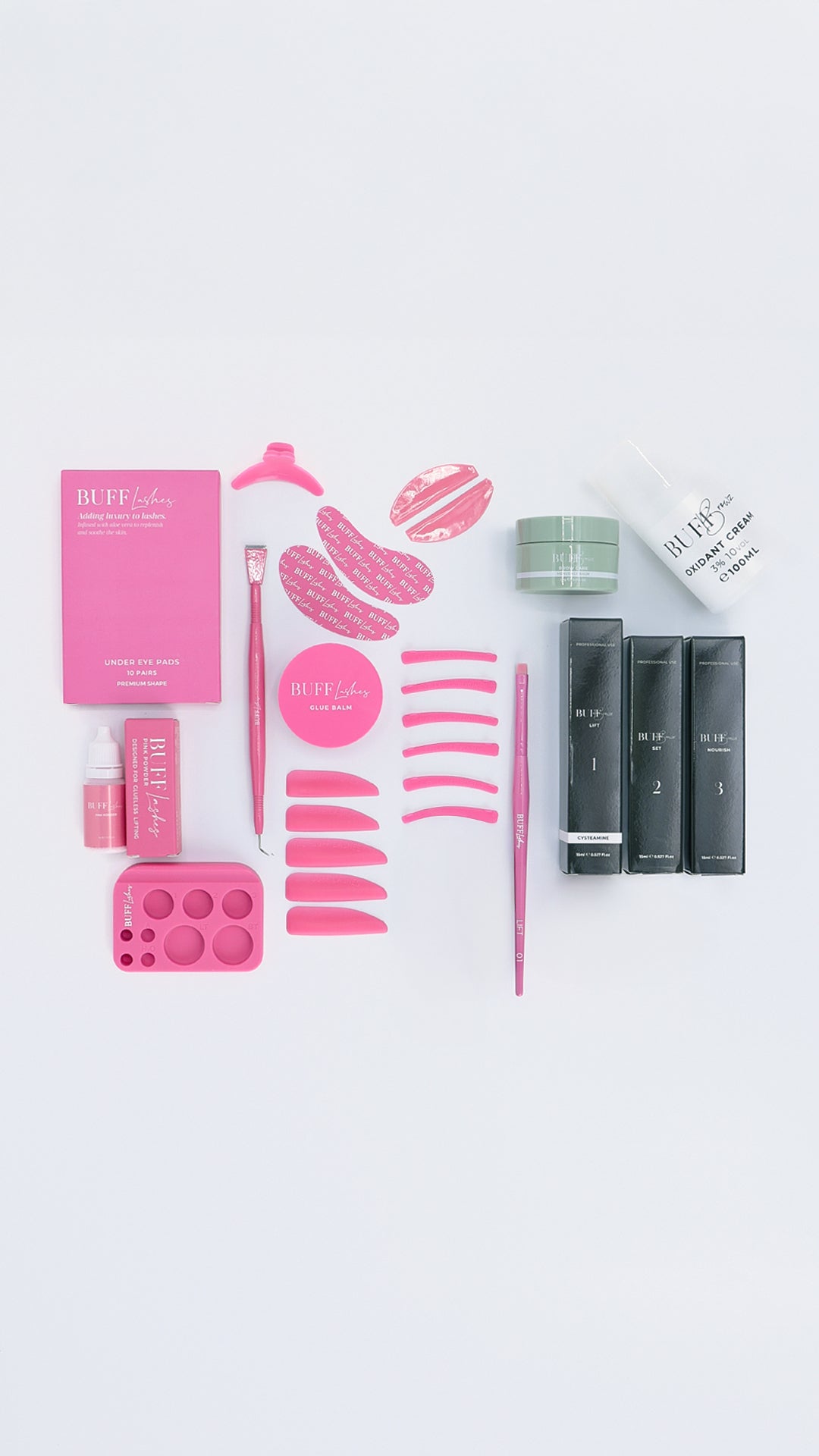 Buff Lashes - Full Korean Cysteamine Bundle