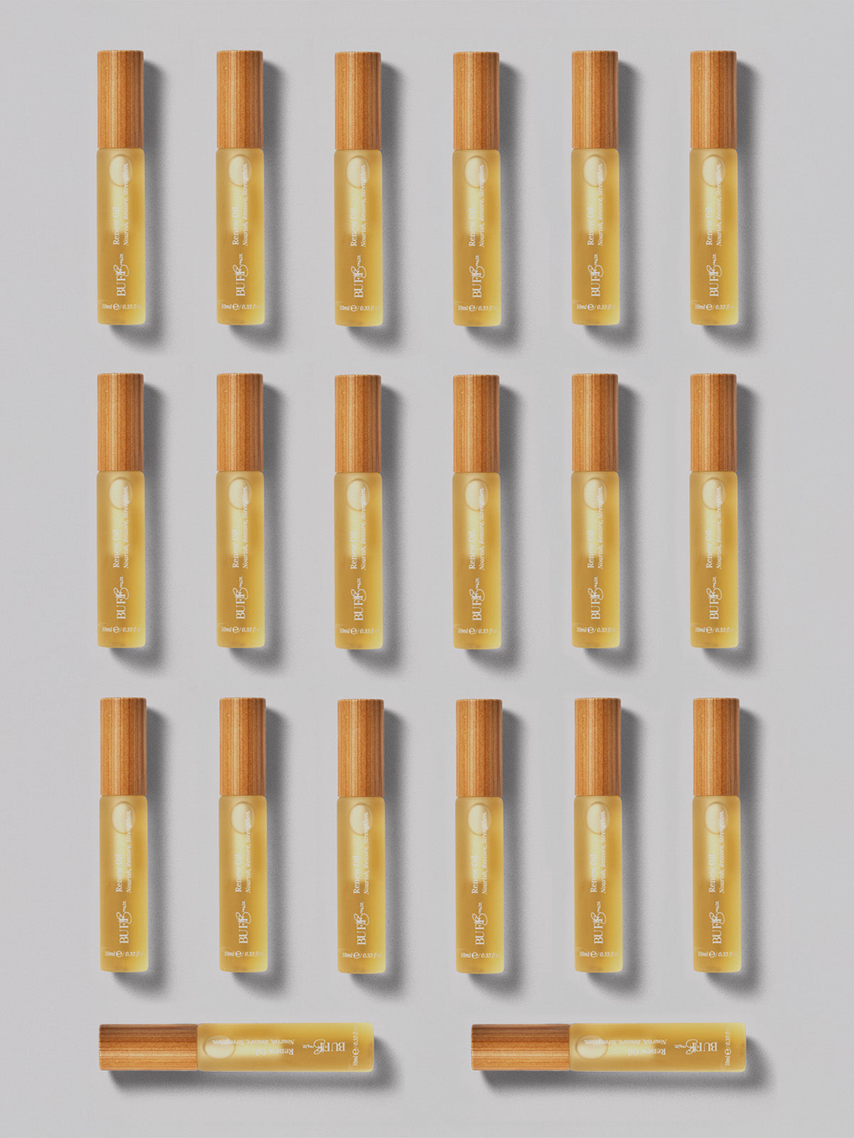 Collection Divine « Renew » : lot complet de vente au détail + présentoir de vente au détail - 20 x 10 ml