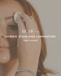 Hybrid Stain and Eyebrow Lamination