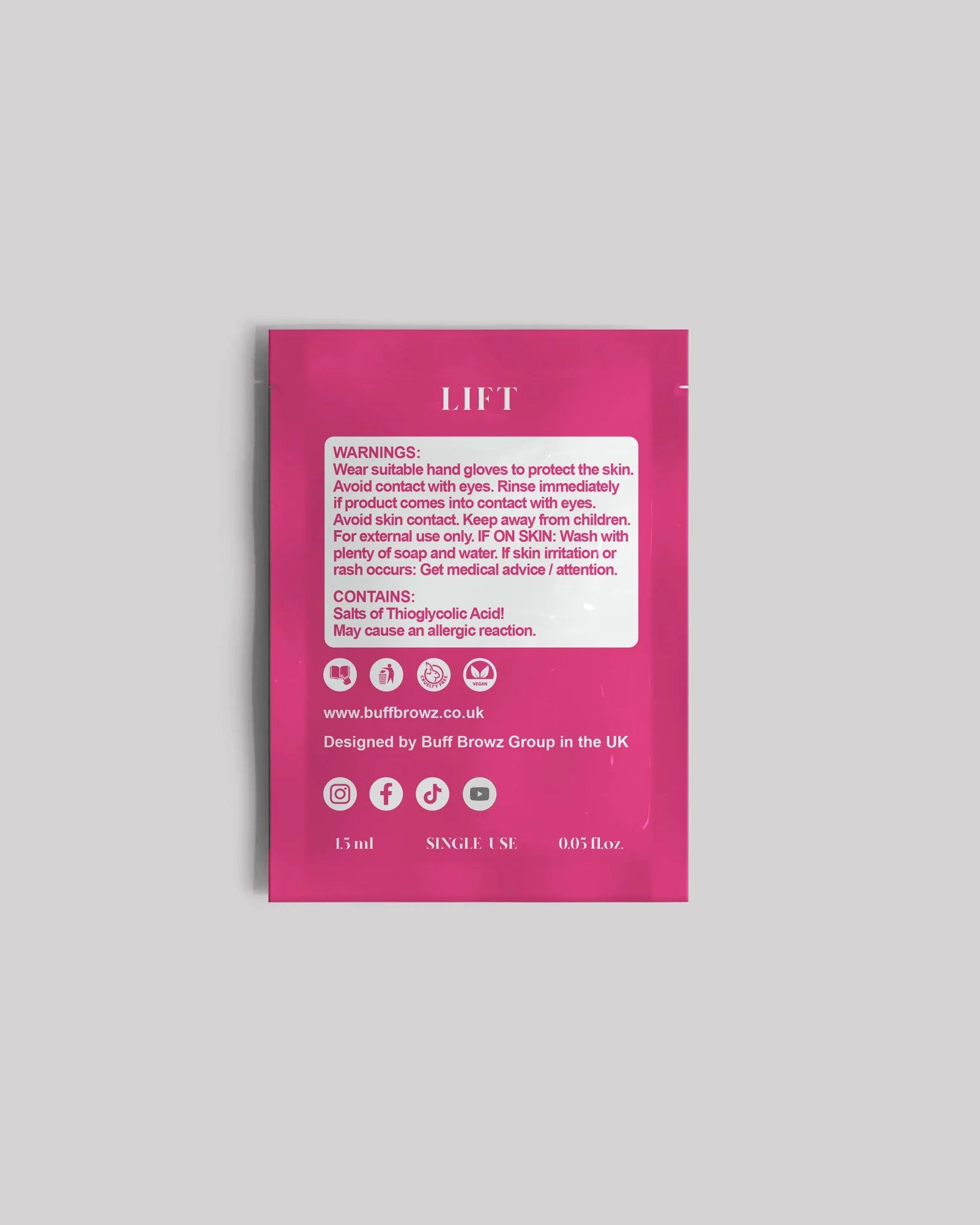 Lash Lift Kit - Step 1 - 10 Sachets