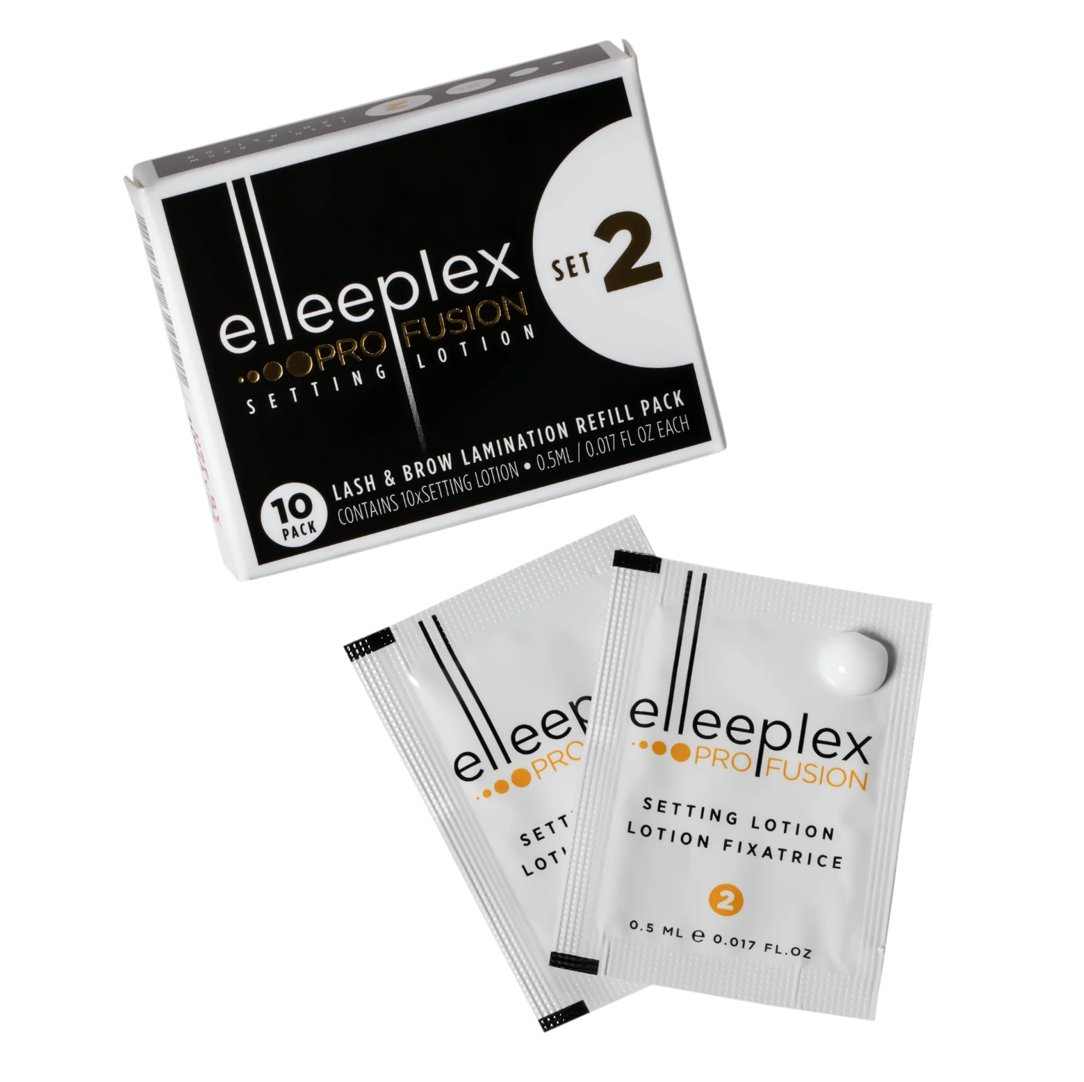 Eleebana- Elleeplex Lash & Brow SET lotions Step 2 ONLY (10 pack)