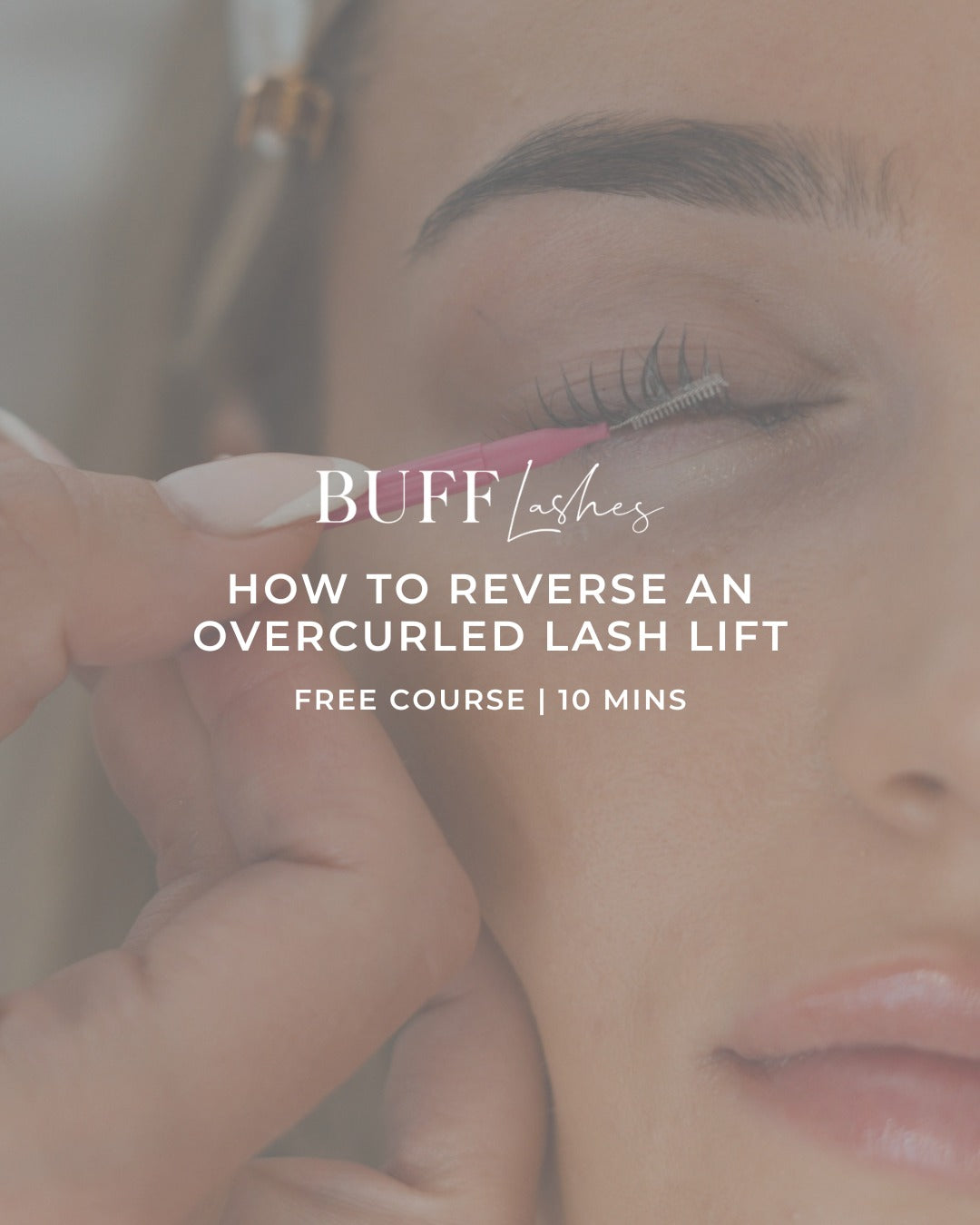 How to Reverse an Overcurled Lash Lift | 10 Minutes